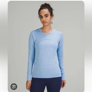 Swiftly Relaxed Long Sleeve ice blue
